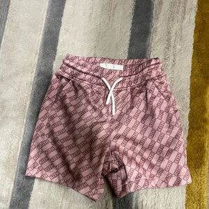 Kith Kids Pink Patterned Athletic Shorts